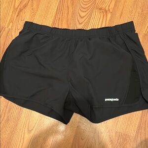 Patagonia Black Running Shorts